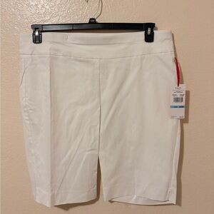 Ruby Rd. White Women's Bermuda Shorts
